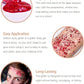 6PCS Red Face Body Glitter Gel，Holographic Chunky Sequins Body Glitter Paint for Party Singer Concerts Music Festival Rave Accessories for Girls Women Face Body DIY Sparkling Makeup