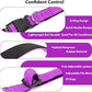 Reflective Dog Collar Padded with Soft Neoprene Breathable Quick Release Basic Dog Collars for Medium Large Dogs Dark Magenta