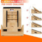 Yes4All Professional Incline Board, Slant Board Calf Stretching, Squat Wedge and Anti-Slip Surface, Portable Side Handle