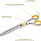 Professional Cat and Dog Grooming Scissors 6.5" 42-Tooth heavy-duty Thinning Scissors for Dogs and Cats, 440c Japanese Steel Comfortable Long-Lasting Sharpness for Years