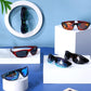 Frienda 6 Pack Polarized Sport Sunglasses for Men Multipack Fit over Glasses Pack Lot Set Men's Sport Fishing Eyeglasses