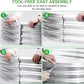 2Pack Raised Garden Bed 6×3×1FT,Galvanized Planter Box Oval Large Matel Steel Backyard Beds Outdoor for Vegetables,Flowers,Herbs,Plant