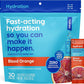 HYDRANT Hydrate, Individual Hydration Electrolyte Powder Stick Packets with No Artificial Sweeteners, Colors, or Fillers (Blood Orange, 30 Pack)