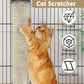 VCEPJH 2 Pcs Cat Scratching Post for Crate Cage Mounted Cat Scratcher Natural Sisal Scratch for Scratching and Climbing Furniture 15x2.7inches (White)
