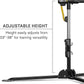 SKLZ Hurricane Batting Swing Trainer for Baseball & Softball - Durable Swing Arm - 4 Power Band System - High-Visibility, Anti-Dent Target Ball Head - Screw-in Base Legs, Metal Stakes & Carry Bag
