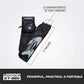 LEGEND XT320 Archery Quivers - Nylon Hip Quivers with 3 Arrow Tube Cases for Target Shooting - Adjustable Waist Belt, T-Slot, Storage Compartments for Accessories, Gear, Tools, Release Tab, Score Card