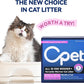 OPET Tofu Mixed Mixed Cat Litter - 36 LBS, Natural Sustainable Ingredients Quick Clumping Cat Litter, Flushable, Superior Odor Control, 99.9% Dust Free Kitty Litter (36 pounds, Fresh)