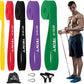 Resistance Bands for Working Out, Pull Up Assistance Bands, Exercise Workout Bands Set for Men Women, Stretch Bands for Physical Therapy, Muscle Training, Home Workouts