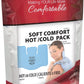 Core Products Soft Comfort CorPak – Reusable Hot & Cold Therapy Pack, Ice Pack for Injuries, No-Frost Compress for Muscle, Back & Joint Pain Relief – 11" x 15", Made in USA