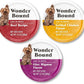 Amazon Brand - Wonder Bound Small Breed Wet Dog Food, Variety Pack (Beef Recipe, Grilled Chicken Flavor, Filet Mignon Flavor), Loaf in Gravy, 3.5 Ounce (Pack of 24)