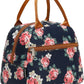 FlowFly Insulated Lunch Cooler Bag - Tote Bag Organizer for Women/Men, Rose