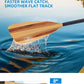 OCEANBROAD SUP Paddle - Adjustable Stand-Up Paddle for Paddleboard Kayak, Adjustable Aluminum Alloy Shaft with Reinforced Nylon Blades