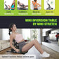 Mini Inversion Table by Mini Stretch, Relieve Back Pain, Re-Align The Spine, Stretch The Back and Neck. 330 lbs. Weight Capacity, Compact Foldable Back Stretcher
