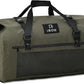 BORLENI Waterproof Motorcycle Dry Duffel Bag Luggage Tail Bag with Large Storage Space,Roll Top Closure, Shoulder Straps, Inner Pocket and Mesh Pocket for Motorcycling Travel Camping (Army Green,50L)