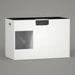 LANDEN Aquarium Stand and Cabinet, for up to 105Gal Tank, Fish Tank, Nano Foam Leveling Mat Included, Contemporary and Simple Design W47.2xD23.6xH31.49 in Wooden Matte White Painted (Stand Only)