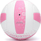 Beach/Water/Sand Volleyballs, Outdoor/Indoor Official Size, Soft Touch Volleyball for Beginners, Cute Volley Ball for Girls/Kids/Youth, Ideal Gifts with Pump for Backyard, Pool, Middle School