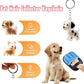 Blue Pet Hair Removal Gloves for Dogs,Pet Hair Collector Keychain,Five-Finger Cat Grooming Gloves ,Reusable Electrostatic Pet Hair Removal Tool for Furniture,Car,Couch,Carpet,Essential Pet Supplies