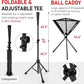 7x7 ft Baseball Net for Batting Pitching Hitting, Softball Pitching Net with Strike Zone, Tee, Ball Caddy, Softball Batting Net Baseball Training Equipment for Kids Adult Youth Sport Practice