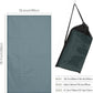 Microfiber Beach Towel-Perfect for Travel, Sports, Camping, Swimming, Yoga, Gym- Quick Dry, Sand Free, Compact, Lightweight, Absorbent (Grey,Medium(130x70cm, 51x27”))