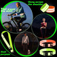 Saintrygo 6 Pcs Reflective Sash for Walking at Night Reflective Strap Arm Band High Visibility Belt Safety Ankle Strap for Visibility Vest Clothing Running Gear