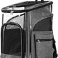 Cat Carrier Backpack for Small Medium Cats Dogs Backpack Puppies up to 26 Lbs, Excellent Visibility and Airflow,Lightweight and Portable Travel Pet Carrier Bag Foldable Design