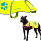 Dog Reflective Vest – Hi-Vis Fluorescent Visibility That Helps to Safeguard Your Pet On/Off Leash in Urban & Rural Areas (Yellow, X-Small)