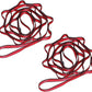 KIKIGOAL 2pcs Safety Daisy Chains Strong Climbing Strap Adjustable Nylon Strap Rope Yoga Pilates Stretching Straps