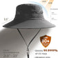 FURTALK Womens Sun Hat with Ponytail Hole Beach Hiking Summer Wide Brim UPF 80+ Outdoor Protection Foldable Bucket Hat