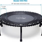 JumpSport 350 PRO Indoor Heavy Duty Fitness Trampoline, 39-inch | 36 Premium EnduroLast 4 Elastic Cords | Customized Bounce with 7 Settings | 300 lb Wt. Rating | 60-Day Free Trial to 350+ Videos