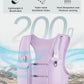 Running Vest for Women Men, USA Original Patent, Adjustable Chest Straps Running Hydration Vest with 500ml Soft Flask, Lightweight Reflective Hydration Backpack for Marathon
