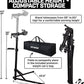 Revere Bike Repair Stand & Storage Bag, Telescoping Arm, Rotating Clamp, Magnetic Tool Tray, and Adjustable Handlebar Rod - Heavy Duty, Sturdy, Adjustable