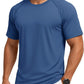 MAGCOMSEN Men's Short Sleeve UPF 50+ Sun Protection Shirts Quick Dry Athletic T-Shirt Hiking Running Swimming Rash Guard