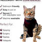 Bellyguard Cat Recovery Suit Female and Male, Comfy Onesie After Surgery, Kitten Clothes for Post-Op Care, Neuter and Spay Healing Outfits for Cats Only – Comfortable Kitten and Adult Cone Alternative