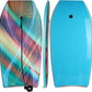Body Board Lightweight with EPS Core, HDPE Slick Bottom, Leash & Adjustable Wrist Rope, Great Surfing for Kids and Adults