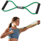 SPRI Ultra Toner Figure 8 Resistance Band with Padded Handles Great for Stretch, Exercise, Fitness Training, Yoga, Resistance Weights, Therapy, Gym or Home Workout Equipment.