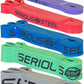 Serious Steel Fitness 37" Resistance Training Bands (Portable Exercise Band System Training Bands- Great for Individuals Looking for Tension Throughout The Exercise)