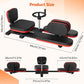 NArra Leg Stretcher Machine, Adjustable Leg Stretch Training Machine, 330lbs Heavy Duty Leg Extension Machines for Home Yoga Gym Fitness to Train Leg Flexibility, Black