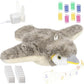 Cat Toys, Flapping Bird Cat Toy(No Flying), Interactive Catnip Toy with Springs & Catnip Bags, Chirping Noise Rechargeable Moving Wings Dog Cat Kitten Toys, Flappy Flying Pets Toy for Indoor