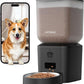 Automatic Dog & Cat Feeder with Camera & WiFi – 8L/34 Cups, 1080P Night Vision, 2.4 & 5G WiFi, 2-Way Talk, 10s Voice Recording, Timed Food Dispenser, Up to 99 Portions, 15 Meals Per Day