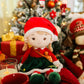 Soft Baby Doll Toys for Girls (16''), My First Christmas Dolls, Baby Rag Doll Plush Toys for Toddler Kids Infants -Christmas Special - Natalie The Elf