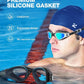 ZIONOR G1 Lite Swim Goggles with Swim Cap Comfortable Anti-fog Swimming Goggles Cap Set for Adult Men Women