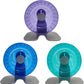 Petest Hamster Exercise Wheel, Silent Spinner Hamster Running Wheels, Diameter 8.3 inch, Blue