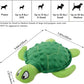 Adpartner Squeaky Toys for Dogs, 2 Pack Turtle Dog Toy Plush Crinkle Dog Toys to Keep Them Busy, Interactive Squeak Stuffed Pet Chew Toys for Small to Medium Dogs Teething Training Reduce Boredom
