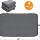 Reusable Pee Pads for Dogs, 24x48 4 Pack Washable Puppy Pads, Absorb Dog Mats Non-Slip Puppy Training Pads for Whelping, Potty, Training, Playpen, Crate
