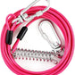 Tie Out Cable for Yards - Heavy Duty, Chew Proof, 10FT for Large Dogs Up to 250lbs