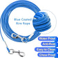 Tie Out Cable for Dogs,50FT Dog Leads,Heavy Duty Tie Out Cable for Large Dogs Up to 125lbs,Durable Dog Runner Tether Line for Outdoor,Yard