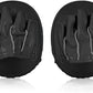 Fairtex FMV15 Muay Thai Boxing Focus Punch Mitts | Premium Syntek Leather Boxing Mitts-Lightweight & Durable Microfiber | Curved Design for Precision, Shock Absorbent & Enhanced Accuracy