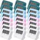 Weewooday 24 Pcs Digital Kitchen Timer Magnetic Timer Bulk On/Off Switch Minute Second Count up Countdown Loud Alarm for Exercise Cook Baking(White, Pink, Light Blue, Dark Green)