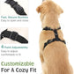 Dog Seat Belt, Safety Vest Dog Car Harness with Adjustable Buckle Dog Seat Belt for Vehicle Nylon Pet Safety Seat Belts Heavy Duty(L, Lake Blue)