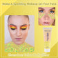 MEICOLY Chameleon Yellow Body Glitter,Chunky Face Glitter for Halloween,Color Changing Mermaid Glitter Face Paint,Holographic Glitter Sequin for Face Body Hair,Festival Party Cheer Glitter Makeup,50ml